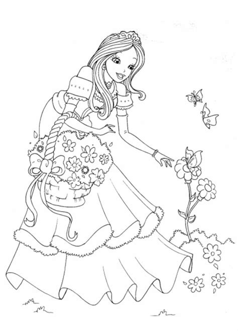 Princess Coloring Pages Download