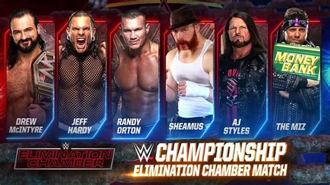 2021 Elimination Chamber Poster Released Wrestling Attitude