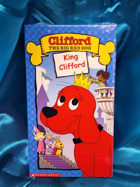 Clifford The Big Red Dog King Clifford Vhs 2003 Scholastic 4