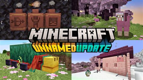 30 New Things Added To Minecraft 120 Unnamed Update Youtube