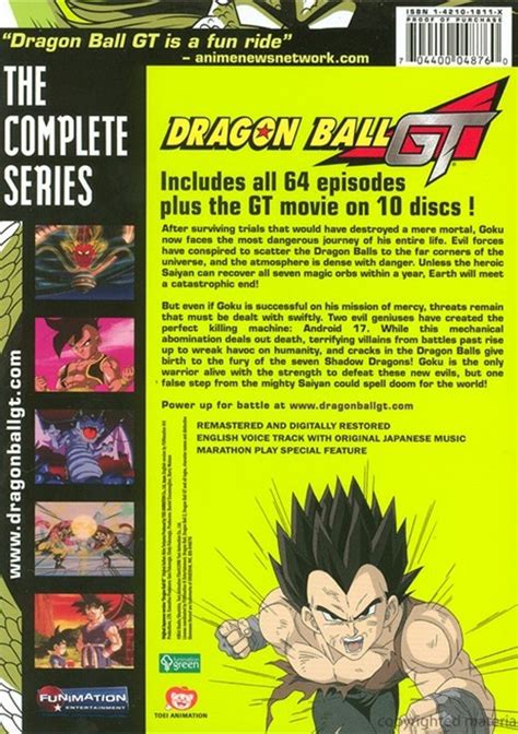 Dragon Ball Gt The Complete Series Dvd 1996 Dvd Empire
