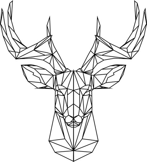 Deer Geometric By Shikisaru On Deviantart