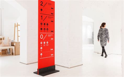 Design Museum On Behance Wayfinding Signage Design Wayfinding Design