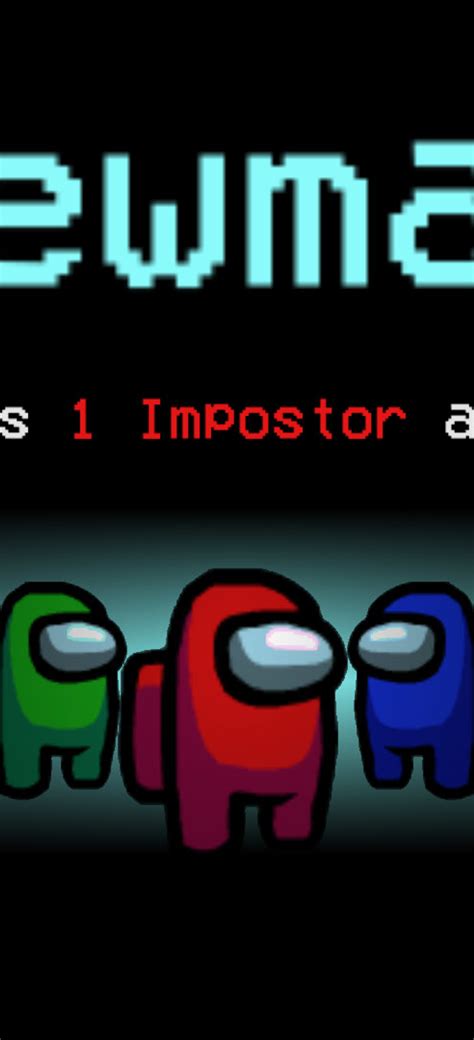 1440x3160 There Is 1 Imposter Crewmate Among Us 1440x3160 Resolution