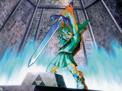 Video Game The Legend Of Zelda Ocarina Of Time Art