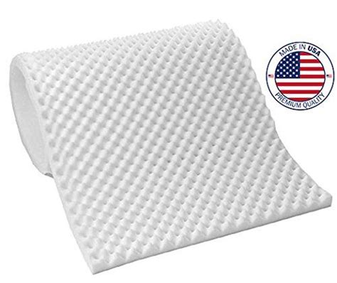 With soft spine protection, milemont mattress topper fits the human body, can support the body better and make the spine stretch naturally. Vaunn Medical Egg Crate Convoluted Foam Mattress Pad - 3 ...