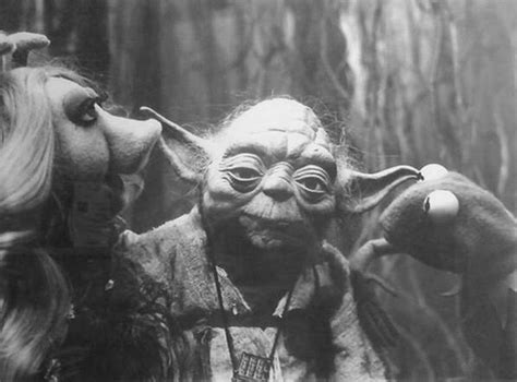 When Kermit Met Yoda The Muppets On Set Of ‘the Empire Strikes Back