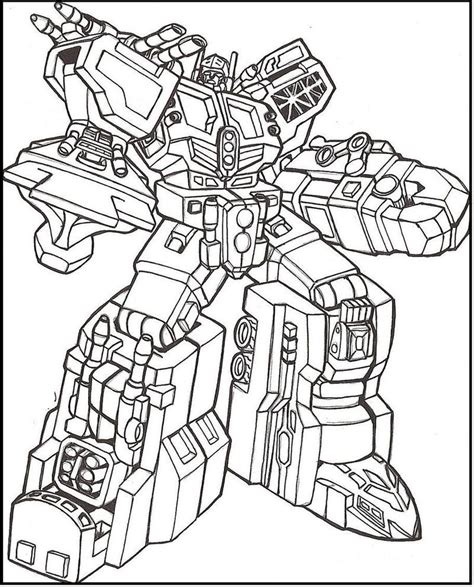 Free Transformers Coloring Page Transformers Coloring Pages Cartoon