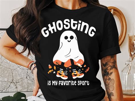 Funny Ghosting Halloween Svg Introvert Halloween Svg Cute Etsy