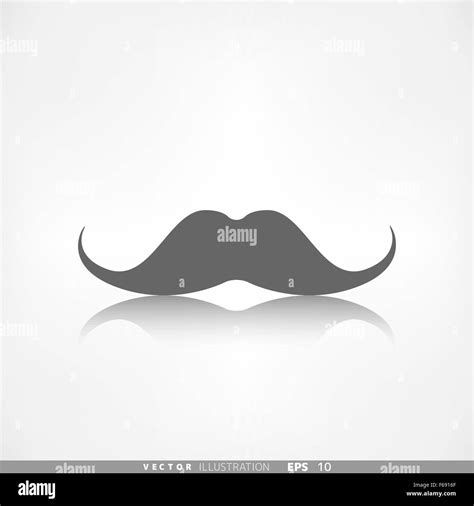 Hipster Moustaches Icon Stock Vector Image And Art Alamy