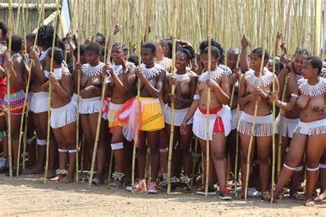 photos of scantily clad zulu virgins at the ongoing annual reed dance 18
