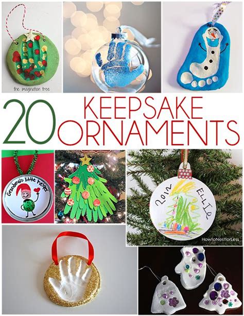 Top 20 Diy Keepsake Ornament Kid Crafts Christmas Crafts For Kids