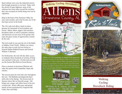 Richard Martin Rails To Trails Visit Athens Alabama