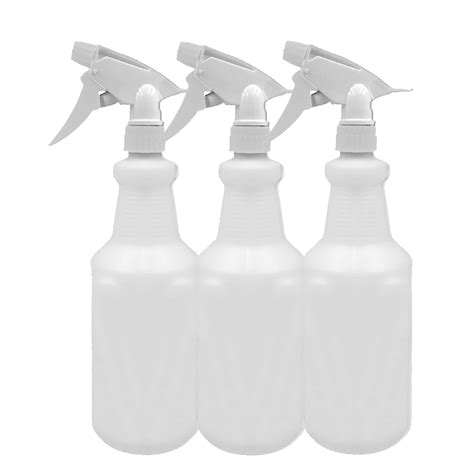 Ezpro Usa Transparent Empty Spray Bottles 24oz 3 Pack Industrial