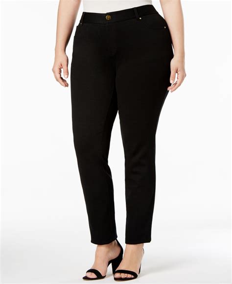 Inc International Concepts Synthetic Plus Size Skinny Ponte Pants Only