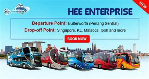 Many people commute daily on this route via a bus from singapore to kl, as it is more economical. Hee Enterprise | Butterworth to KL, Singapore, Ipoh ...