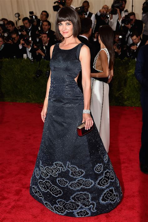 Met Gala Fug Or Fab Katie Holmes In Zac Posen Go Fug Yourself