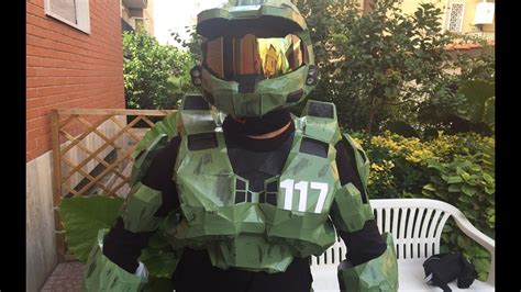 Halo Master Chief Armorcostume Youtube