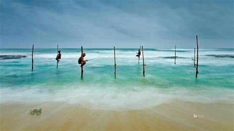 Sri Lanka Can Caracas Beach Bing Theme Wallpaper Preview