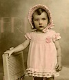 Precious in Pink Victorian TODDLER on Chair Sepia by FrenchKissed ...
