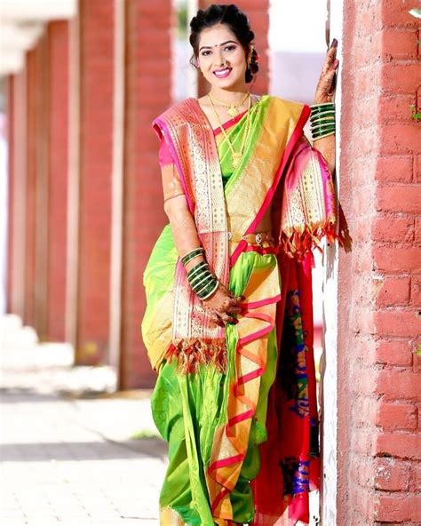 Pin By Nauvari Kashta Saree On Nauvari Saree Indian Bridal Fashion