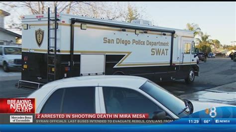 Two Arrested In Shooting Death In Mira Mesa