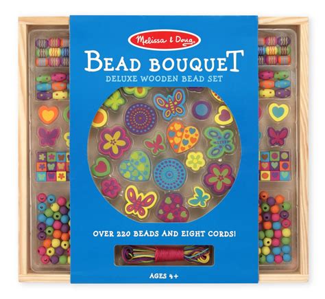 Bead Bouquet Wooden Bead Set Melissa And Doug Educational Toys With