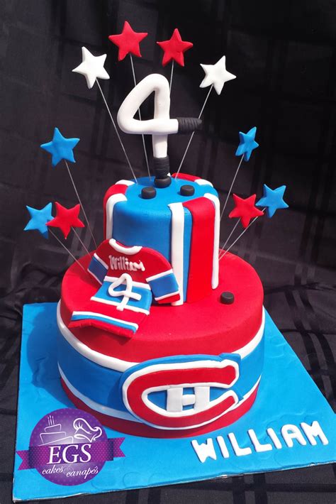 Le canadien a besoin de buts. Cakes hockey Canadien | Cake, Fancy cakes, Cupcake shops