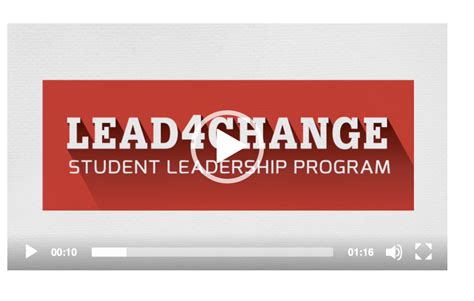 Lead2feed Rebrands As Lead4change Student Leadership Program Lead4change