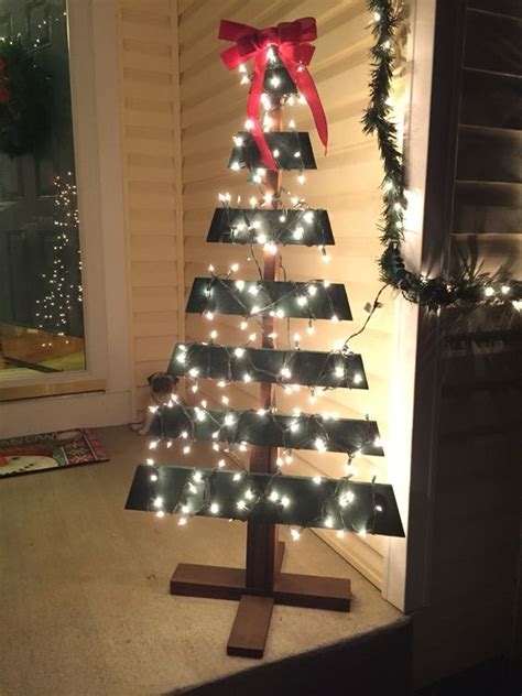 75 Wooden Christmas Tree Which Will Make Your Decoration Stand Out