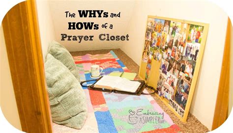 Prayer Closet How To Create One And Why You Should Embracing A
