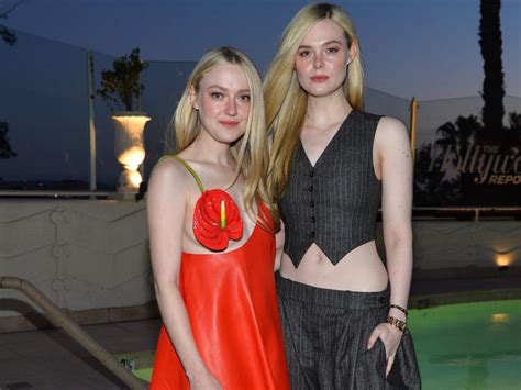 Dakota And Elle Fanning Made A Fashionable Appearance Together For The
