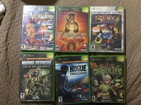 Some Of My Original Xbox Games R Gaming