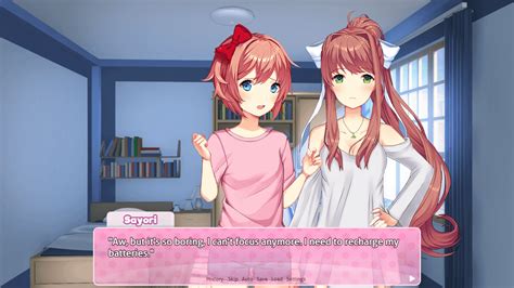 Monika X Sayori Ddlc Rwholesomeyuri