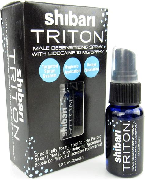 Amazon Shibari Triton Spray Men S Desensitizing Spray With Maximum