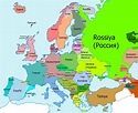 Europe Countries Labeled Map / Europe Map Labeled, European Countries ...