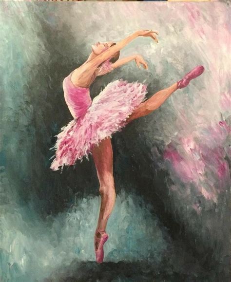 Pin By Valentina On Cuadros Dancer Painting Ballerina Painting