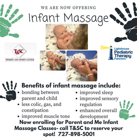 we are now offering infant massage classes lighthouse pediatric therapy partners