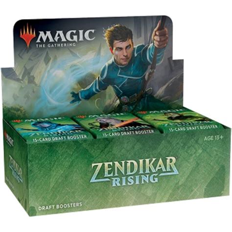 Magic The Gathering Tcg Zendikar Rising Sealed Booster Box Boardgamesca