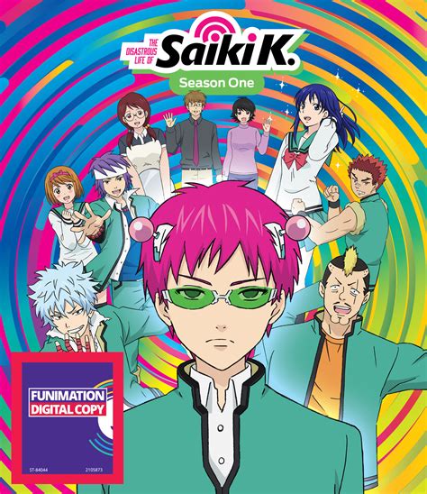 The Disastrous Life Of Saiki K Season One Blu Ray