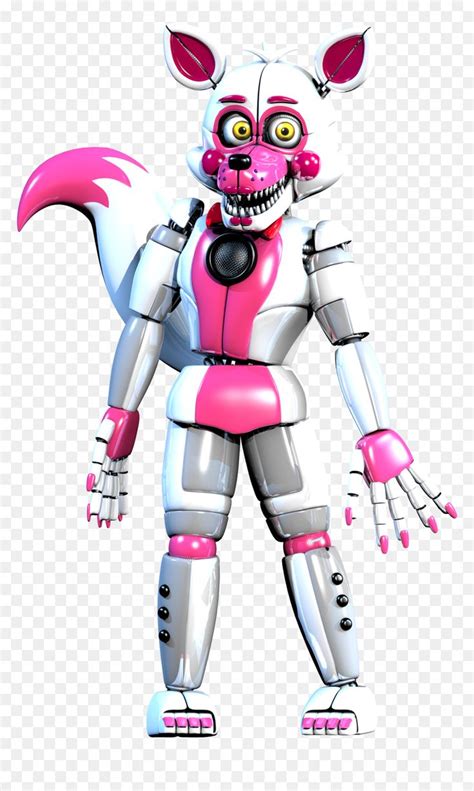 Fnaf Funtime Foxy Model Hd Png Download Is Pure And Creative Png Image
