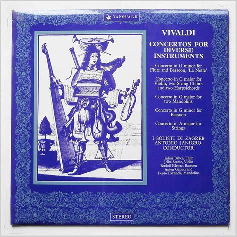vivaldi concertos for diverse instruments [lp] cds and vinyl