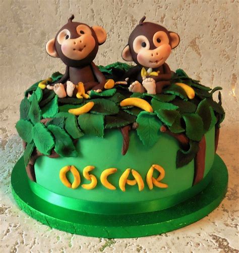 Cheeky Monkeys Birthday Cake Monkey Birthday Cakes Monkey Cake