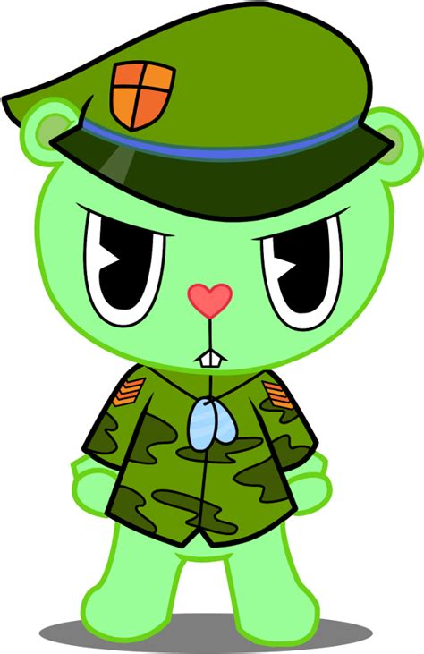 Flippy By Basilloon Chibi Happy Tree Friends Flippy Clipart Full