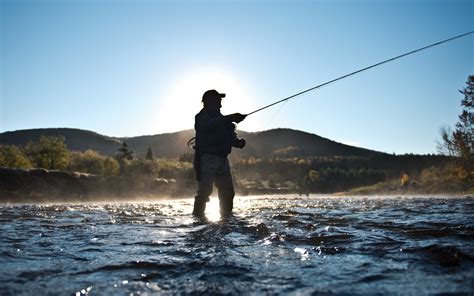 Download Wallpapers Fishing 4k Mountain River Trout Fishing Fishing