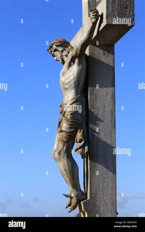 Jésus Christ Sur La Croix Stock Photo Alamy