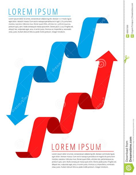 Set Decrease Graphs Stock Illustration 175518205