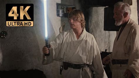 Obi Wan Explains The Force And The Jedi To Luke Star Wars A New Hope