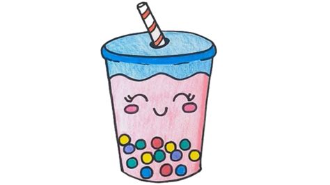 Como Desenhar Milk Shake Kawaii Fofo Desenho Kawaii Youtube