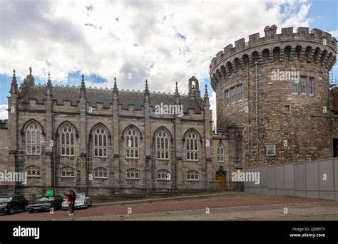 Dublin Ireland June 1 2022 Record Tower And Chapel Royal Of Dublin